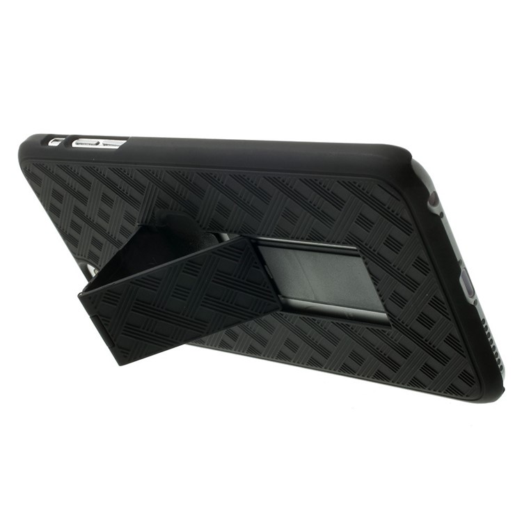 Checker Design Anti-slip Belt Clip Holster Hard Plastic Case for iPhone 6 Plus / 6s Plus-8