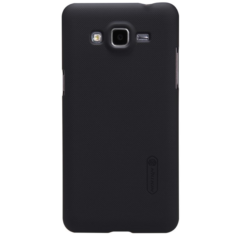 NILLKIN Super Frosted Shield Plastic Case for Samsung Galaxy Grand Prime G530 w/ Screen Film - Black-1
