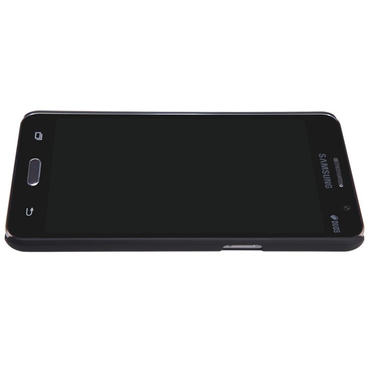 NILLKIN Super Frosted Shield Plastic Case for Samsung Galaxy Grand Prime G530 w/ Screen Film - Black-3