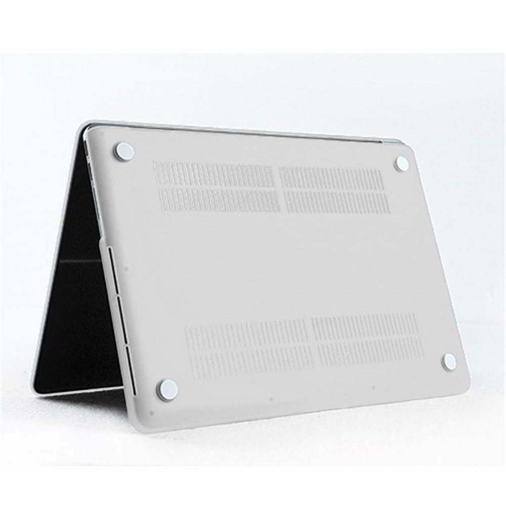 ENKAY Matte PC Full Body Case + Keyboard Film + Anti-dust Plugs for MacBook Pro 13.3" Retina A1425 - White-4
