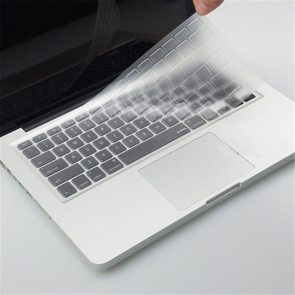 Grey ENKAY Matte PC Full Body Case + Keyboard Film + Anti-dust Plugs for MacBook Pro 15.4" A1286-7