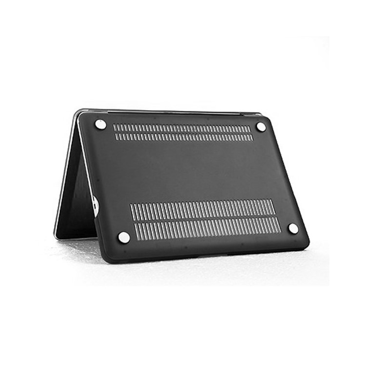 Schwarz ENKAY Matte PC Schutzhülle + Tastatur Film + Anti-Staub Stecker für MacBook Pro 13.3" A1278-3