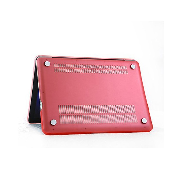 Pink ENKAY Matte PC Protective Case + Keyboard Film + Anti-dust Plugs for MacBook Pro 13.3" A1278-4