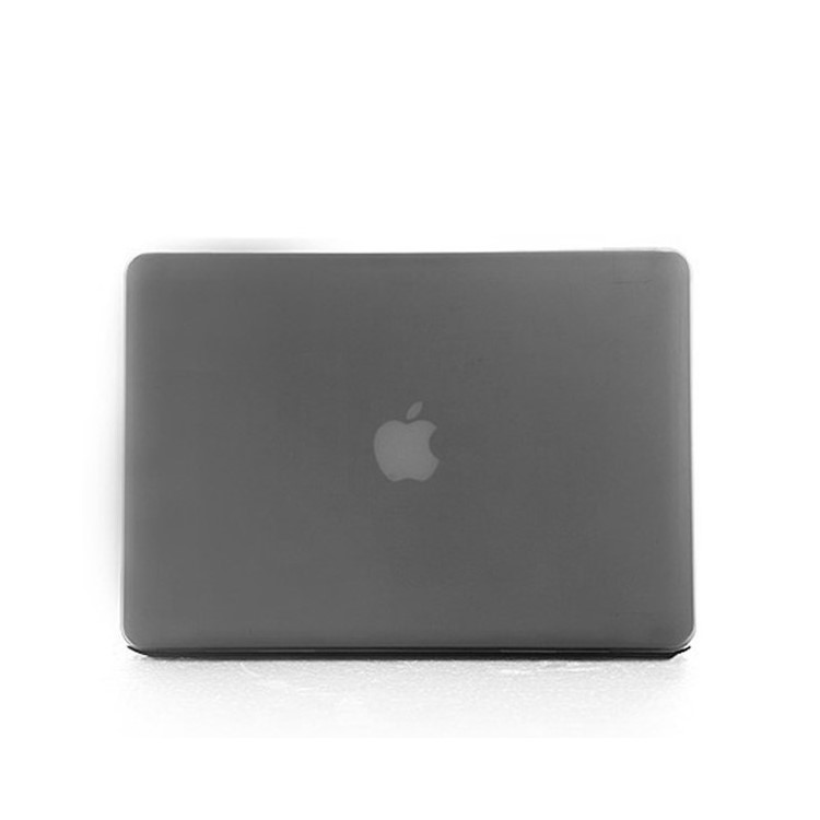 ENKAY Matte Plastic Front & Back Cover for Macbook Air 13.3 Inch w/ TPU Key Board Protector + Anti-dust Plugs - Grey-3