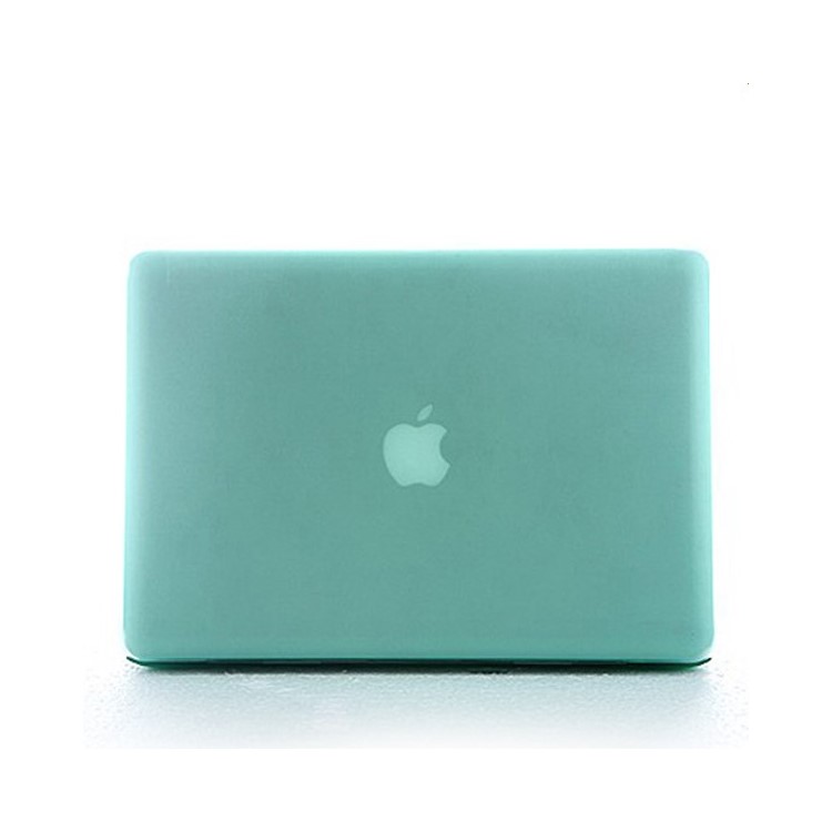 ENKAY Matte Kunststoff Front Back Cover für Macbook Air 13,3 Zoll mit TPU Key Board Beschützer + anti-Staub Zapfen - Grün-3