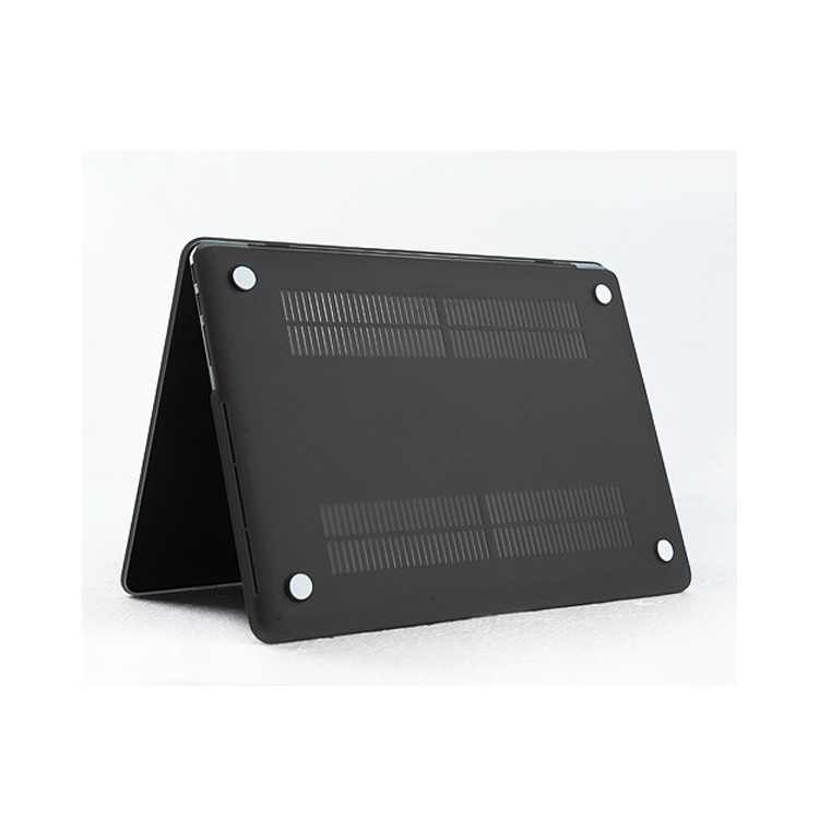Black ENKAY Matte Plastic Case + Keyboard Film + Anti-dust Plugs for MacBook Pro 15.4" w/ Retina Display (A1398)-4