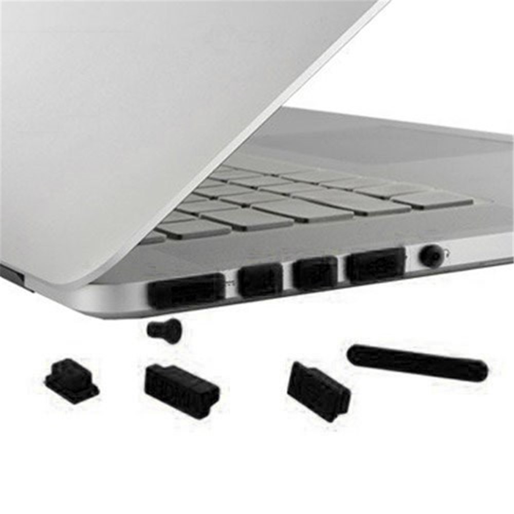 Deep Blue ENKAY for MacBook Pro 15.4" w/ Retina Display (A1398) Matte PC Shell + Keyboard Film + Anti-dust Plugs-5