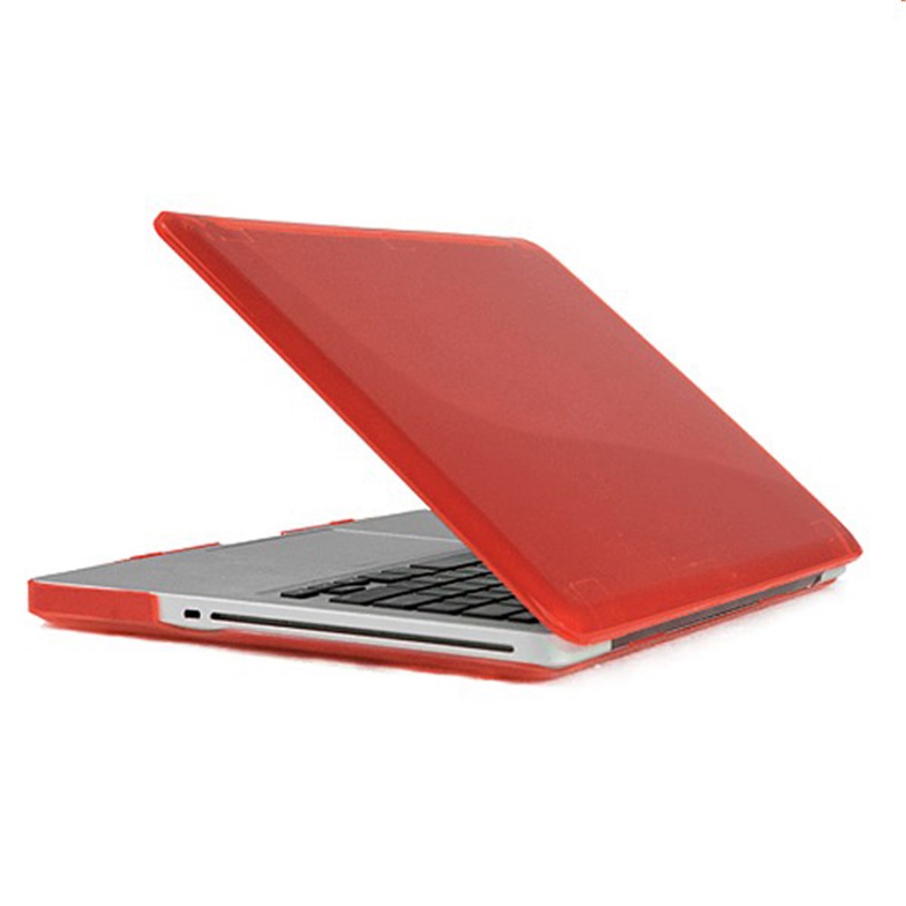 Red ENKAY for MacBook Pro 13.3" A1425 Retina Display Crystal PC Case + Keyboard Film + Anti-dust Plugs-2