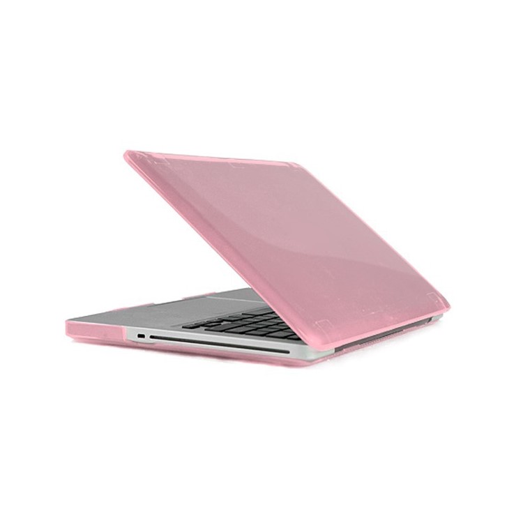 Pink ENKAY for MacBook Pro 13.3" A1425 Retina Display Crystal PC Case + Keyboard Film + Anti-dust Plugs-2