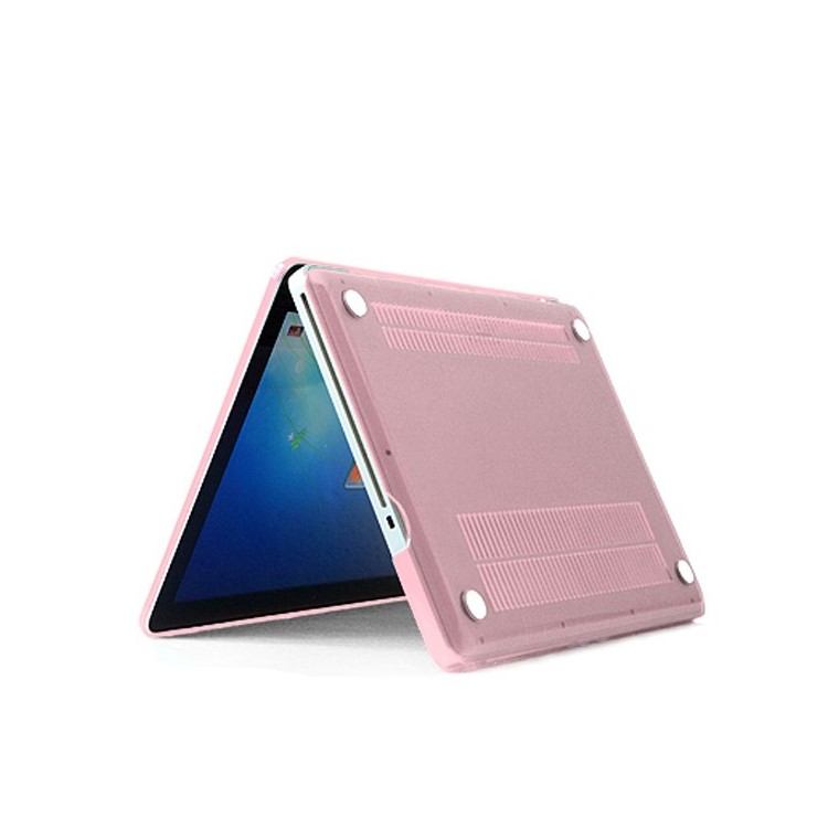 Pink ENKAY for MacBook Pro 13.3" A1425 Retina Display Crystal PC Case + Keyboard Film + Anti-dust Plugs-3