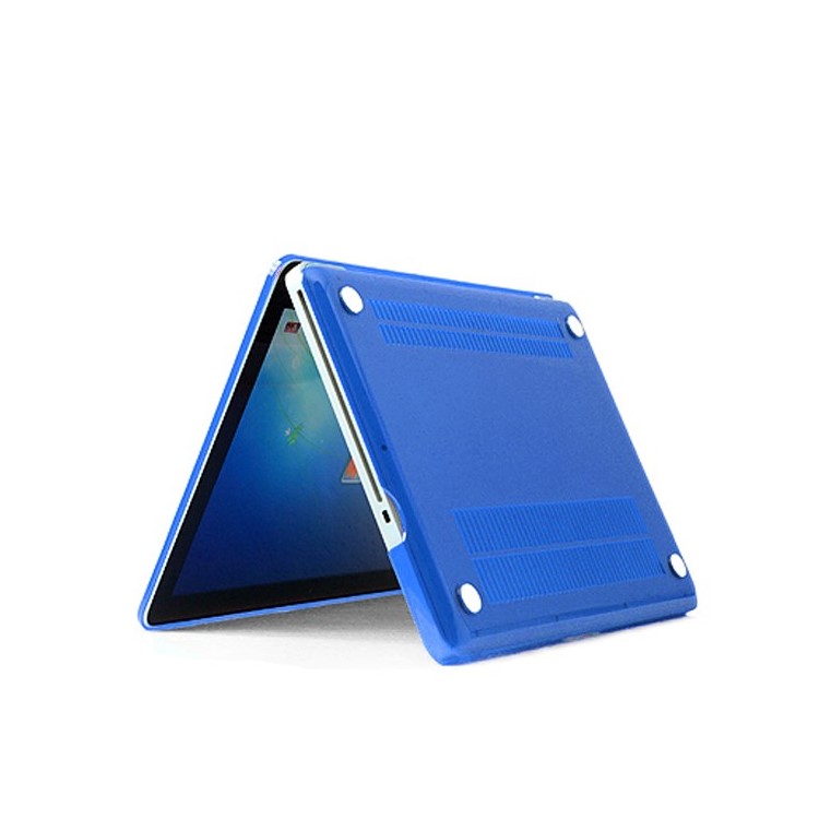 Dark Blue ENKAY Crystal PC Shell + Keyboard Film + Anti-dust Plugs for MacBook Pro 13.3" A1425 Retina Display-2