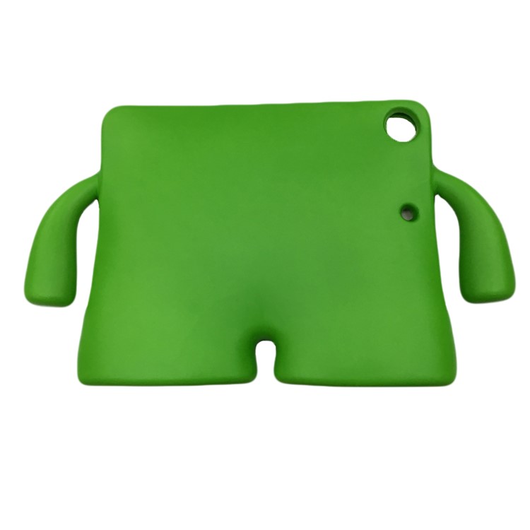 3D Cute Cartoon Kids Shockproof EVA Stand Cover for iPad Air 2 - Green-1