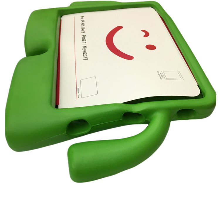 3D Cute Cartoon Kids Shockproof EVA Stand Cover for iPad Air 2 - Green-3
