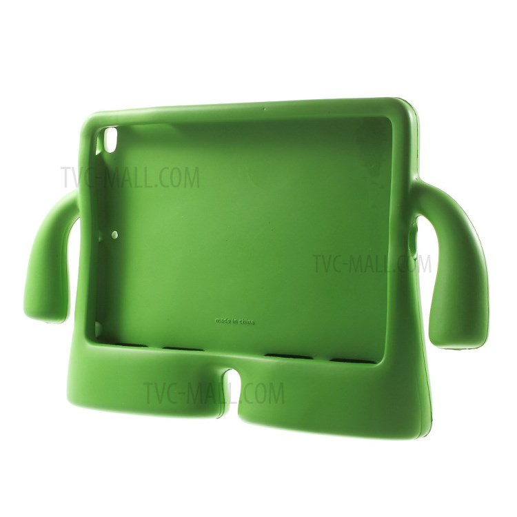 3D Cute Cartoon Kids Shockproof EVA Stand Cover for iPad Air 2 - Green-5
