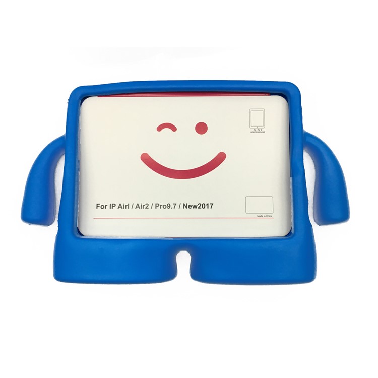 3D Cute Cartoon Kids Shockproof EVA Stand Shell for iPad Air 2 - Blue-2