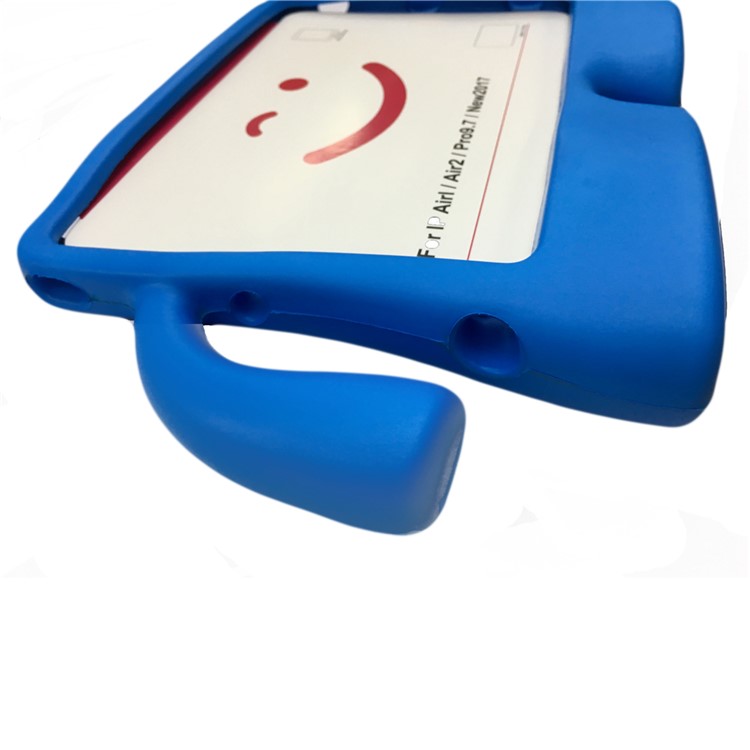 3D Cute Cartoon Kids Shockproof EVA Stand Shell for iPad Air 2 - Blue-4