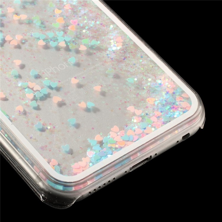 Dynamic Liquid Glitter Heart Plastic Case for iPhone 6s / 6 4.7 inch - Multi-color-5