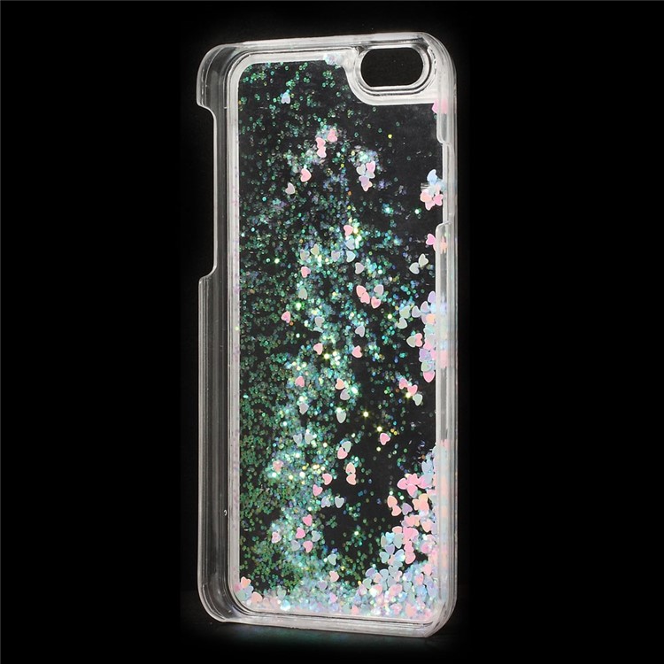 Dynamic Liquid Glitter Heart Plastic Case for iPhone 6s / 6 4.7 inch - Multi-color-6