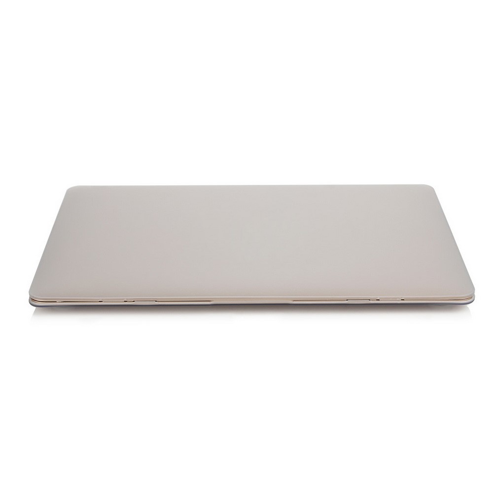 Beige Matte Plastic Hard Case for MacBook 12-inch with Retina Display(2015)-3