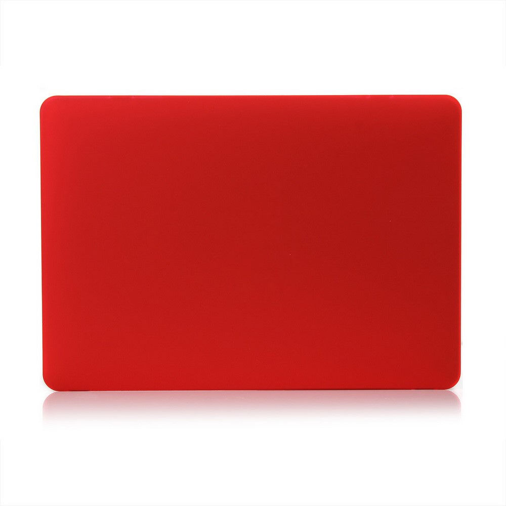 Red Matte Plastic Hard Case for MacBook 12-inch with Retina Display(2015)-3