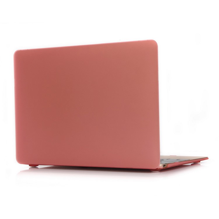 Rosa Matte plástico capa dura para o MacBook de 12 polegadas com Retina Display (2015)-1