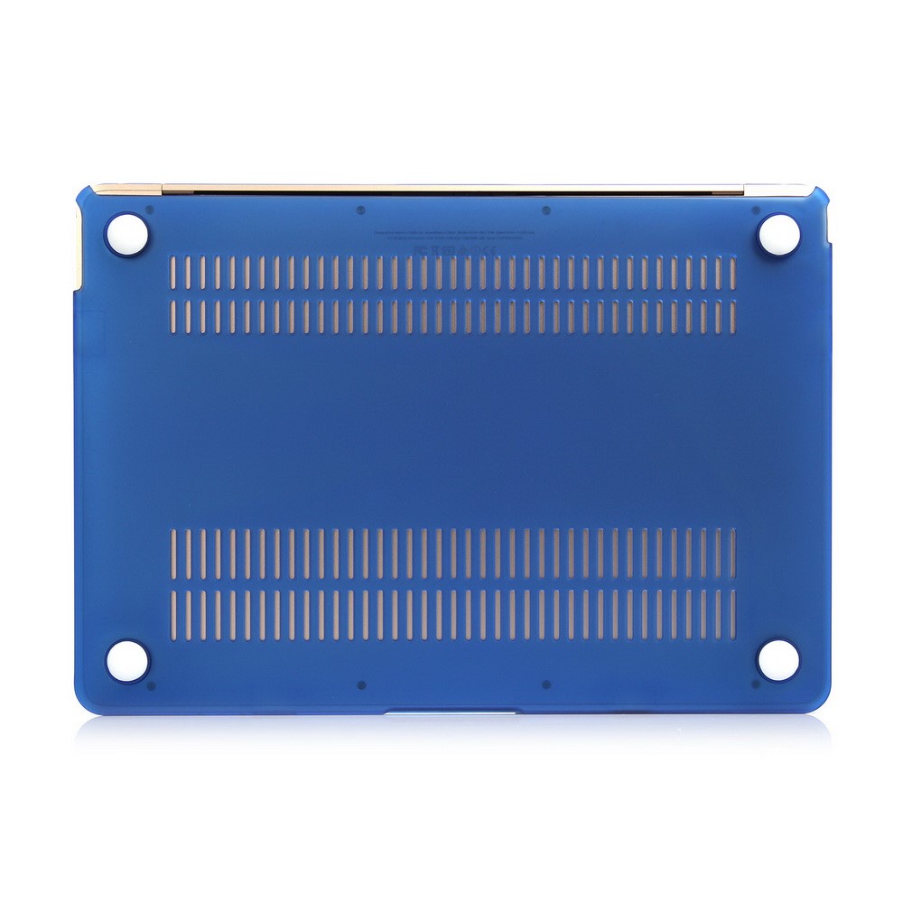 Dark Blue Matte PC Phone Shell for MacBook 12-inch with Retina Display(2015)-2