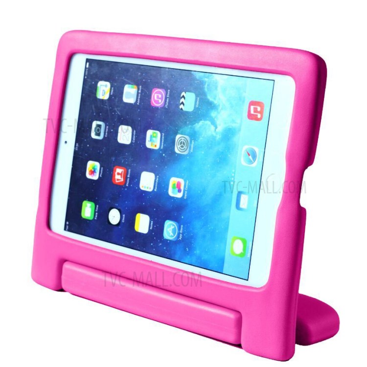Kids-friendly EVA Shockproof Cover for iPad Air - Rose-1
