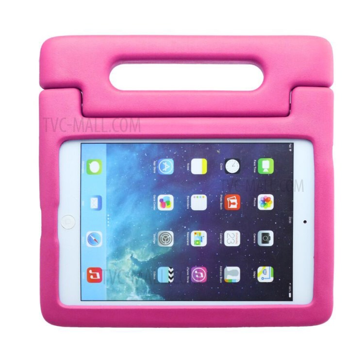 Kids-friendly EVA Shockproof Cover for iPad Air - Rose-2
