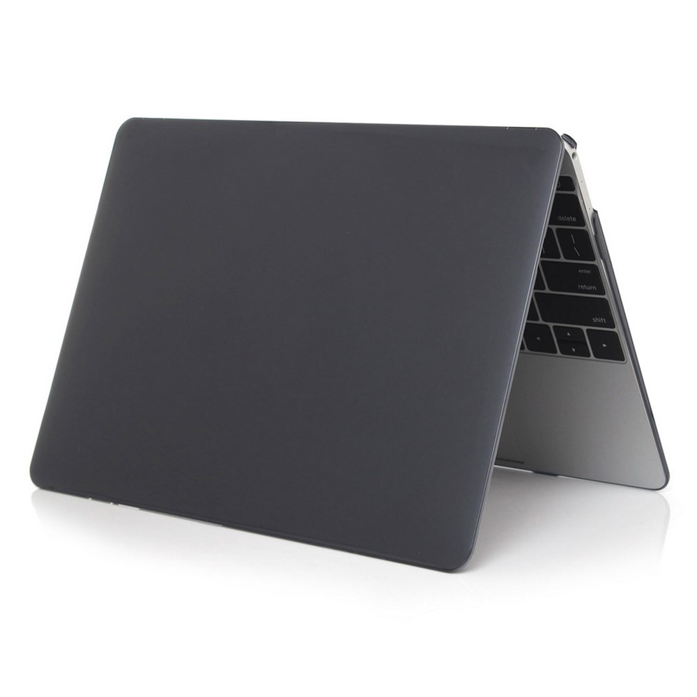 Étui en Plastique Dur Pour MacBook 12 Pouces Avec Affichage de Rétine (2015) - le Noir