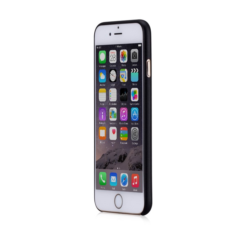 MOMAX FEEL N TOUCH Natural Wood Case for iPhone 6 4.7 inch - Black-3