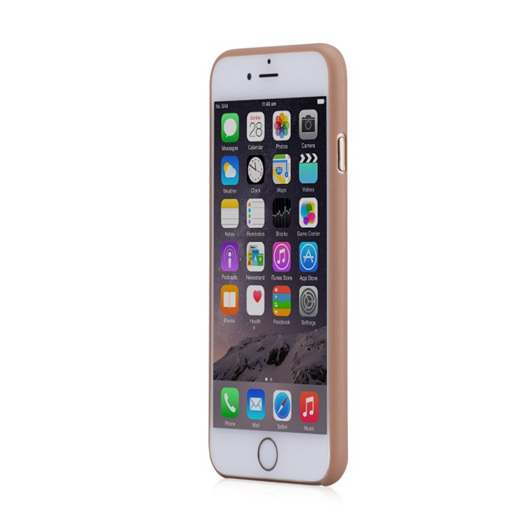 MOMAX FEEL N TOUCH Natural Wood Cover for iPhone 6 4.7 inch - Khaki-3