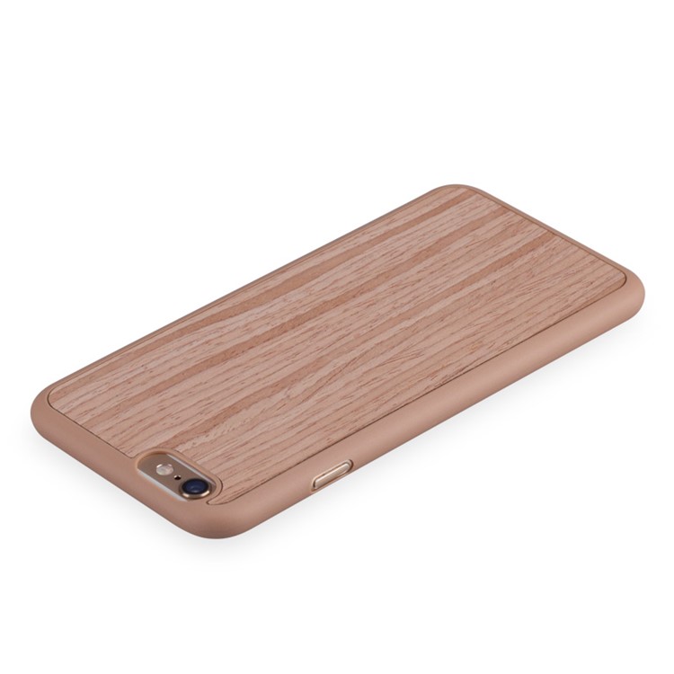 MOMAX FEEL N TOUCH Natural Wood Cover for iPhone 6 4.7 inch - Khaki-4