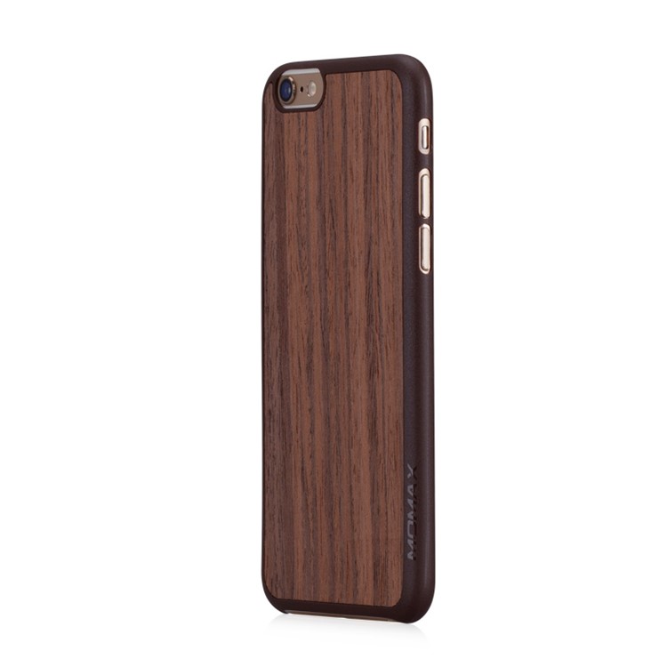 MOMAX FEEL N TOUCH Natural Wood Cover for iPhone 6 4.7 inch - Brown-2