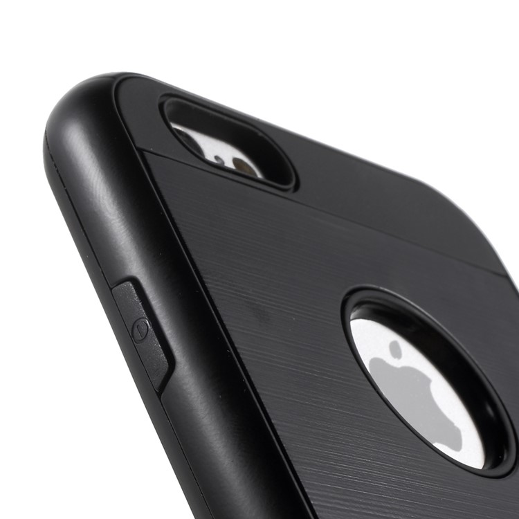 TPU PC Hybrid Protective Case for iPhone 6s / 6 4.7 Inch - Black-6