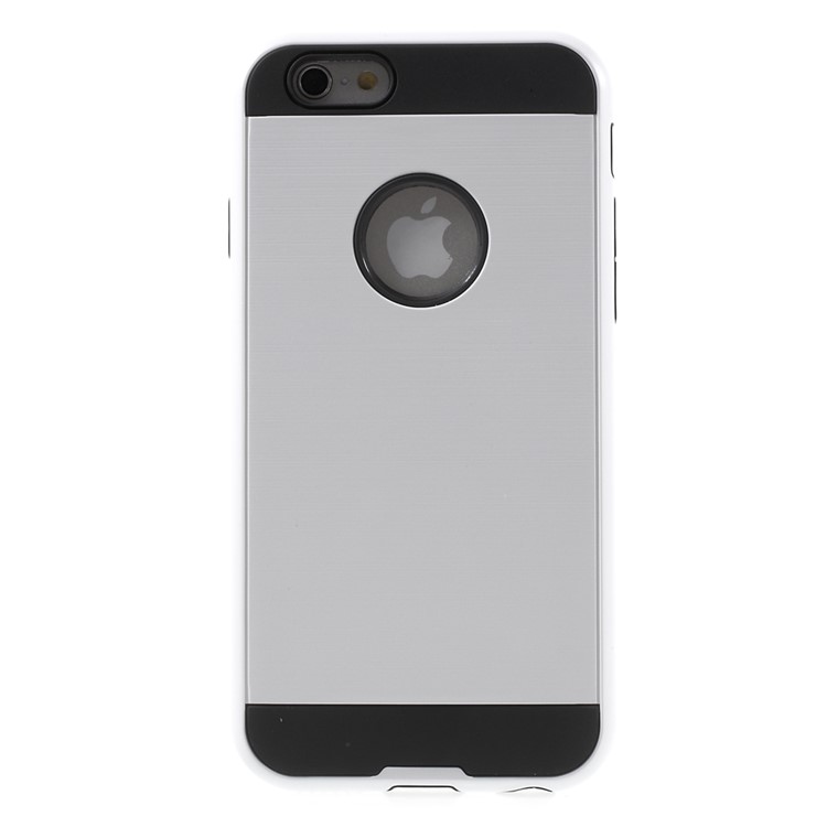 TPU PC Hybrid Protective Cover for iPhone 6s / 6 4.7 Inch - White-2