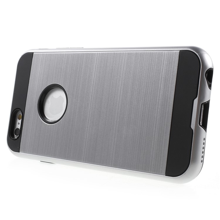TPU PC Hybrid Protective Shell for iPhone 6s / 6 4.7 Inch - Silver-3