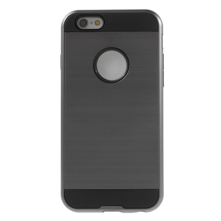 TPU PC Hybrid Protective Cover for iPhone 6s / 6 4.7 Inch - Grey-2
