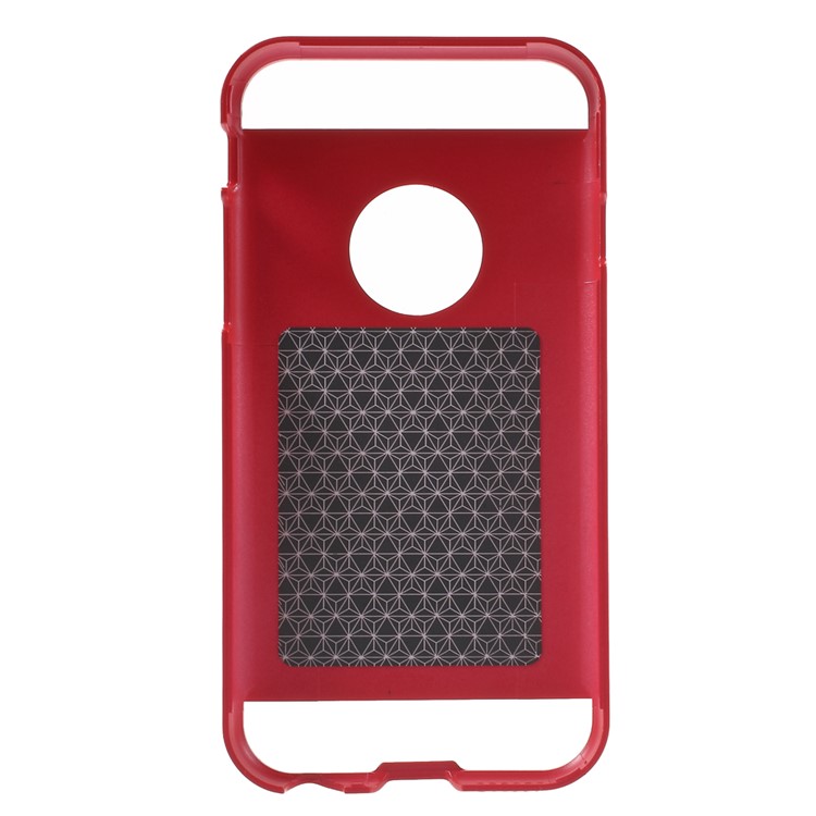 TPU PC Hybrid Protective Cover for iPhone 6s / 6 4.7 Inch - Red-6