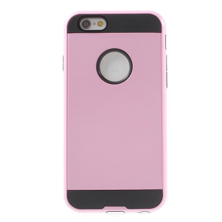TPU PC Hybrid Protective Cover for iPhone 6s / 6 4.7 Inch - Pink-2
