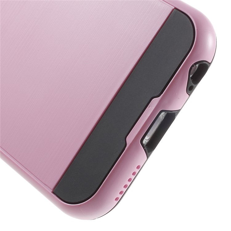 TPU PC Hybrid Protective Cover for iPhone 6s / 6 4.7 Inch - Pink-4
