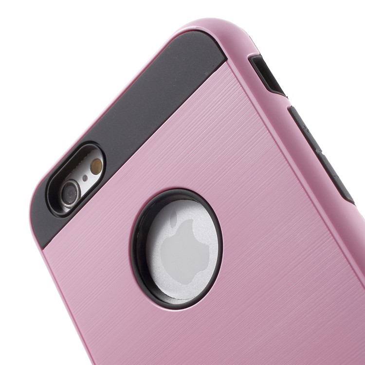 TPU PC Hybrid Protective Cover for iPhone 6s / 6 4.7 Inch - Pink-5