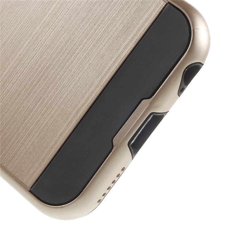 TPU PC Hybrid Protective Cover for iPhone 6s / 6 4.7 Inch - Champagne-4