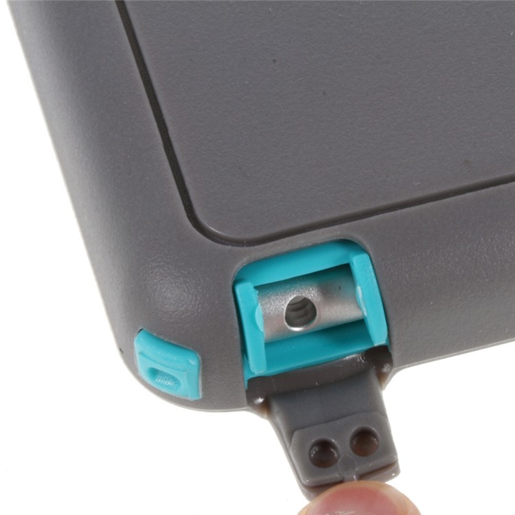 Heavy Duty PC TPU Hybrid Case for iPad Air 2 with Touchable Screen Protector - Grey / Blue-9