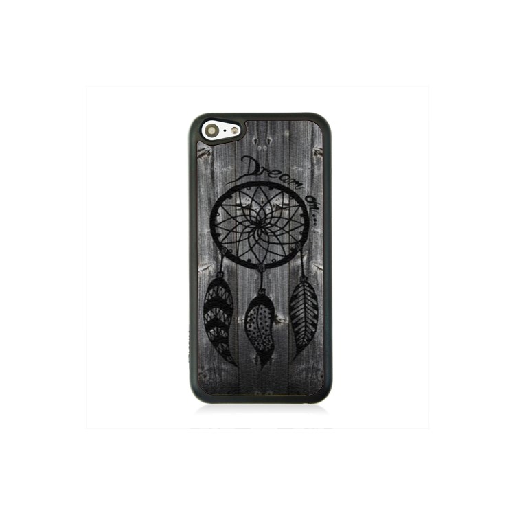 

Leather Coated PC Cover for iPhone 5c - Dream Catcher Pattern