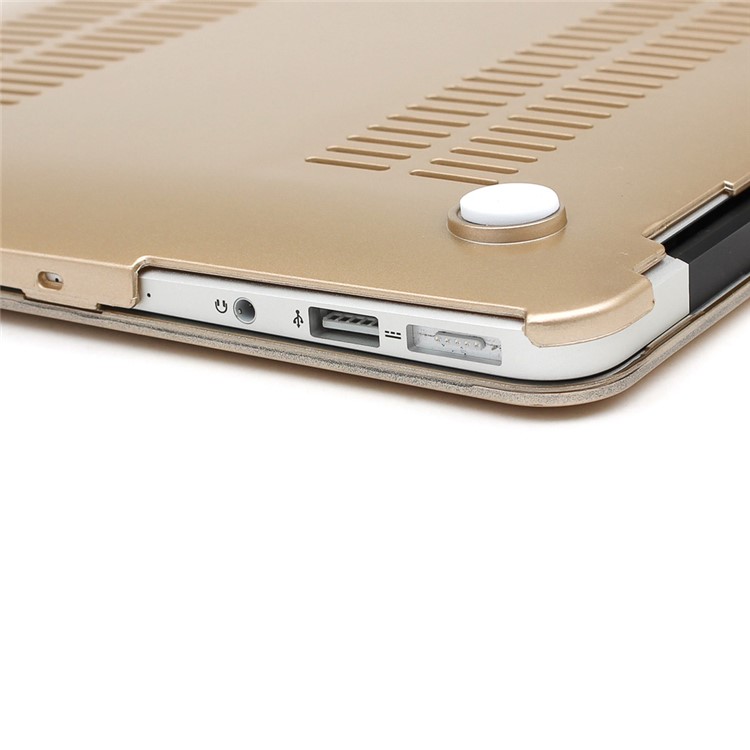 Classic Full Body PC Hard Case für MacBook Air 13,3 Zoll-Gold-14