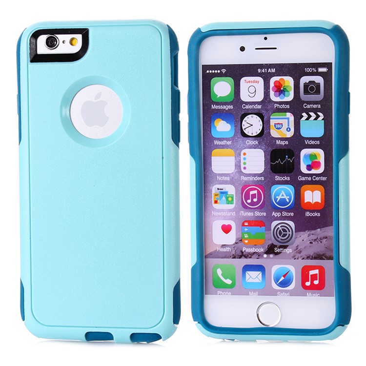 PC TPU Hybrid Cover for iPhone 6s / 6 4.7 inch - Baby Blue-1