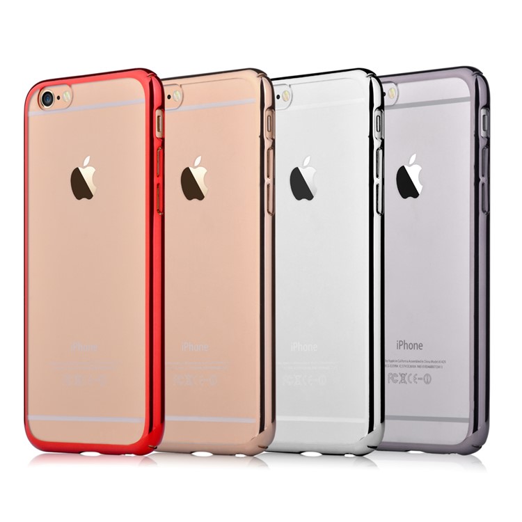 DEVIA Glimmer Thin 0.8mm Hard Case Cover for iPhone 6s 6 4.7 (Updated Version) - Silver-4
