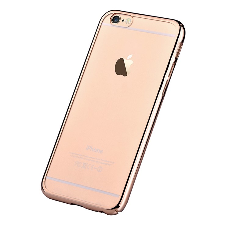 DEVIA Glimmer Thin 0.8mm Hard Shell Case for iPhone 6s 6 4.7 (Updated Version) - Gold-3