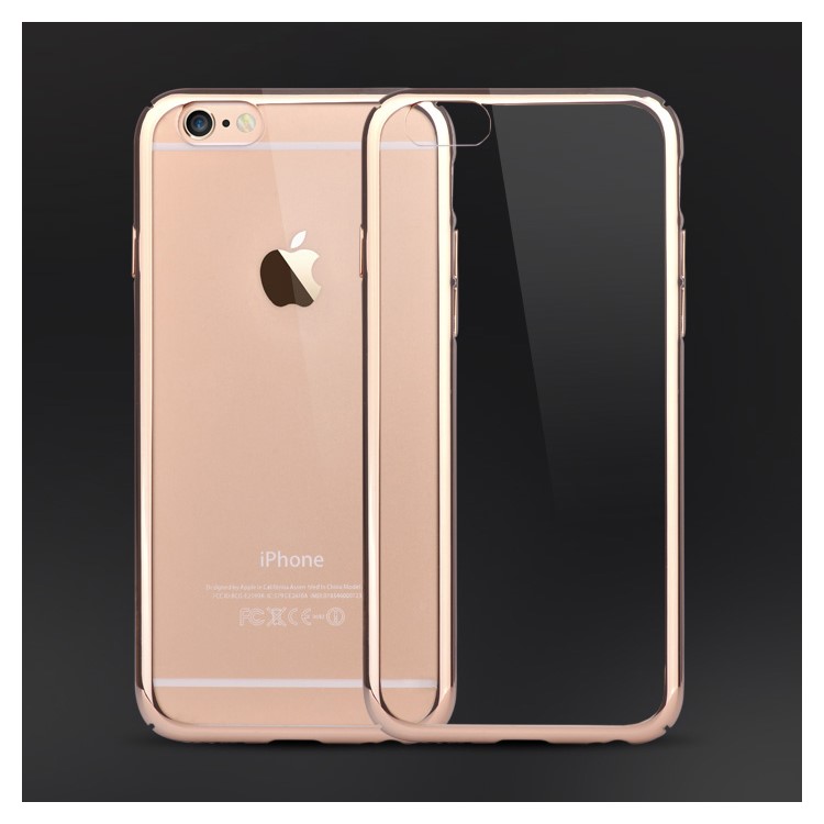 DEVIA Glimmer Thin 0.8mm Hard Shell Case for iPhone 6s 6 4.7 (Updated Version) - Gold-5