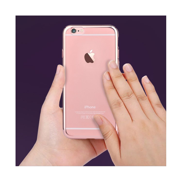DEVIA Glimmer Thin 0.8mm Hard Case for iPhone 6s 6 4.7 (Updated Version) - Rose Gold-7